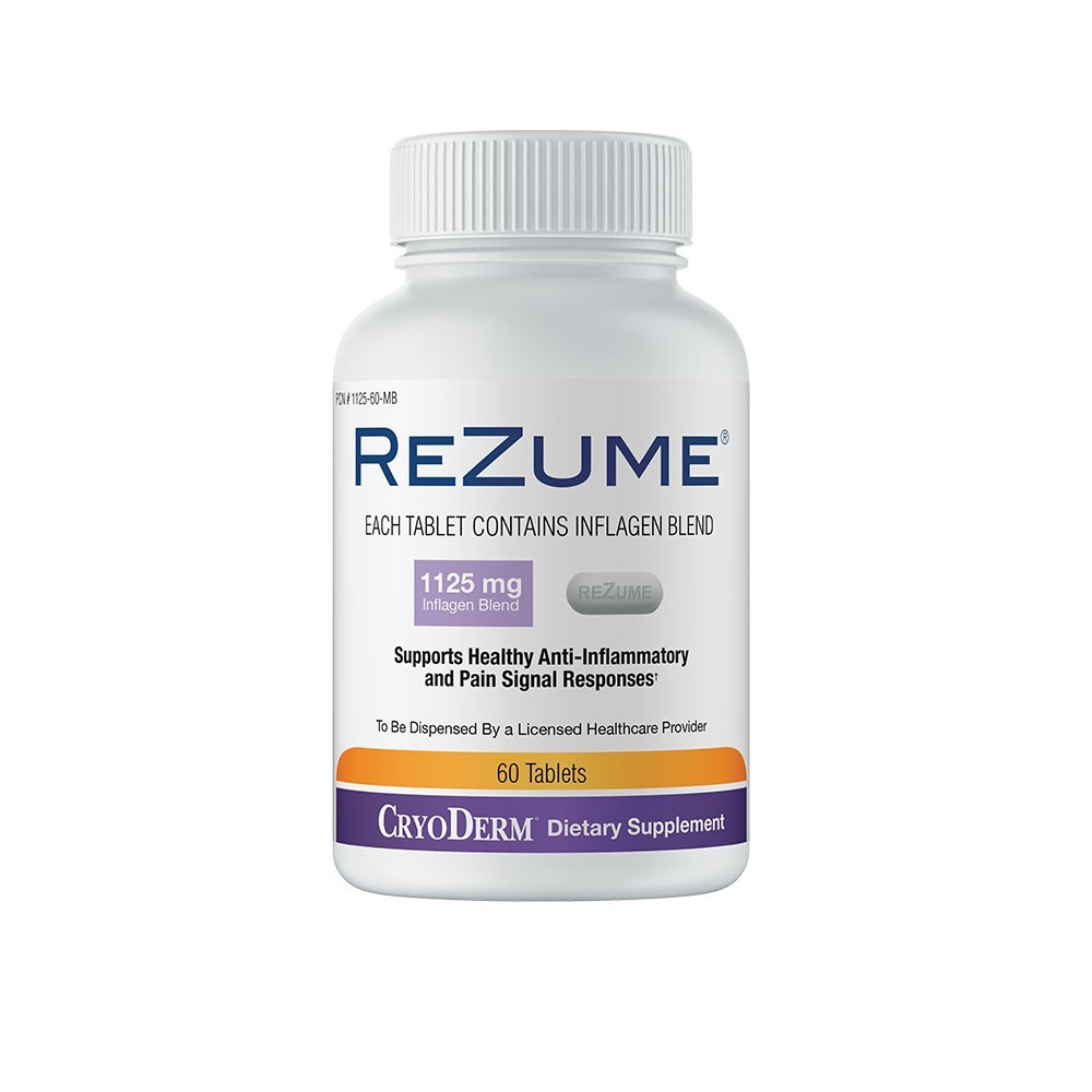 REZUME TABLETS, 60/BOTTLE