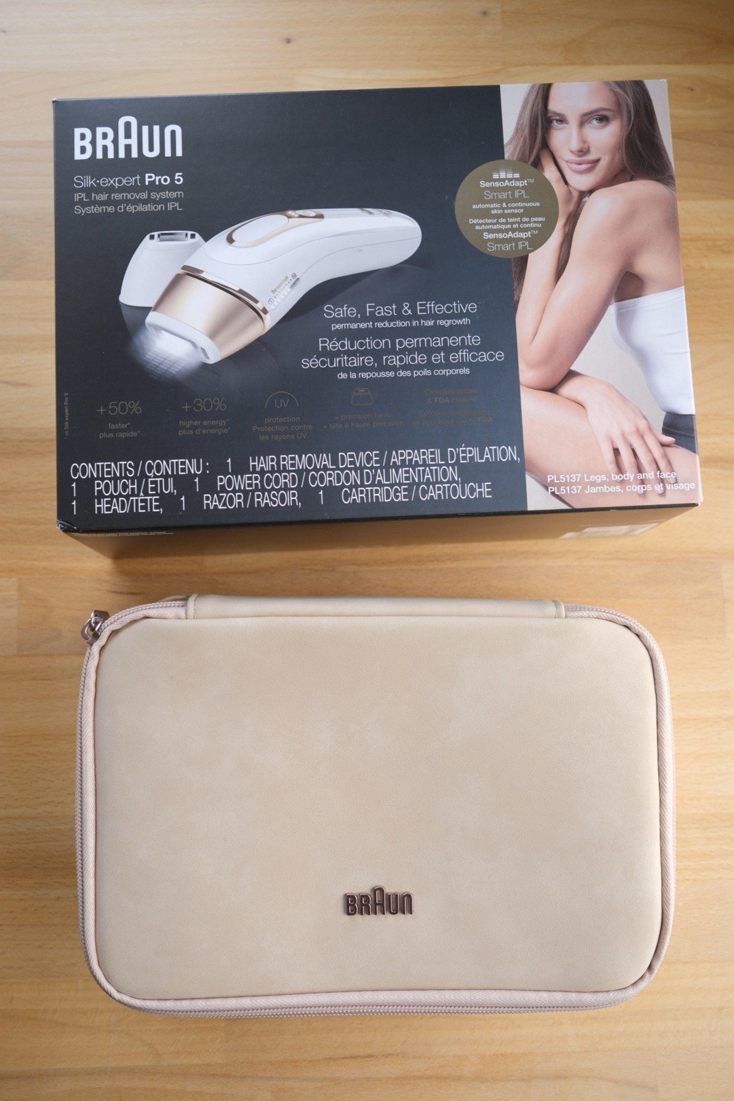 Braun Silk-Expert Pro 5 PL5137 IPL Permanent Hair Removal System