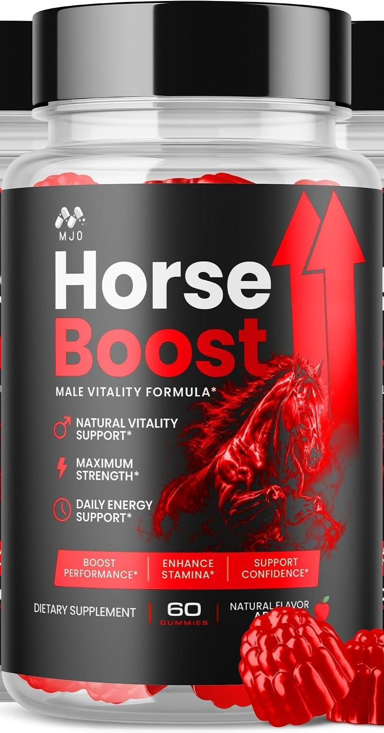 Horse Boost Gummies for Men, Official Horse Boost Male Performance Support