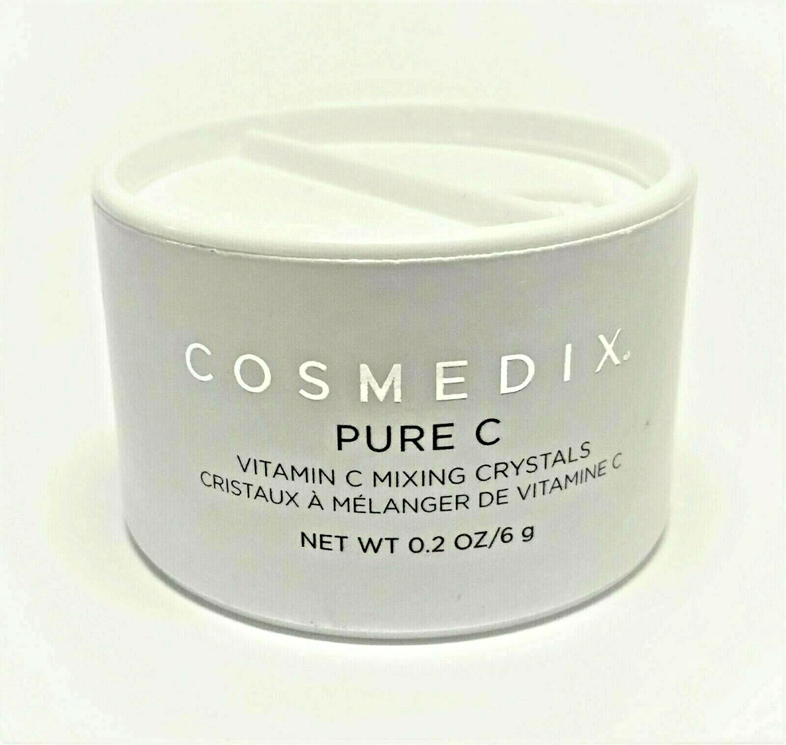CosMedix Pure C Vitamin C Mixing Crystals 0.2 Oz./6 g New