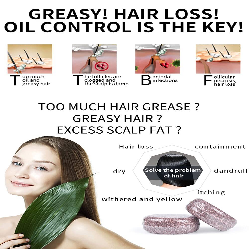 100% Organic Grey Reverse Shampoo Bar – Essence Hair Darkening Shampoo Soap
