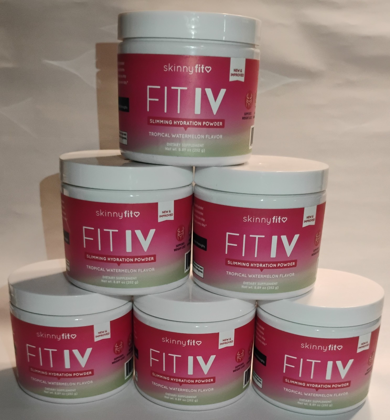 Skinny Fit FIT IV Slimming Hydration Powder Tropical Watermelon Flavor