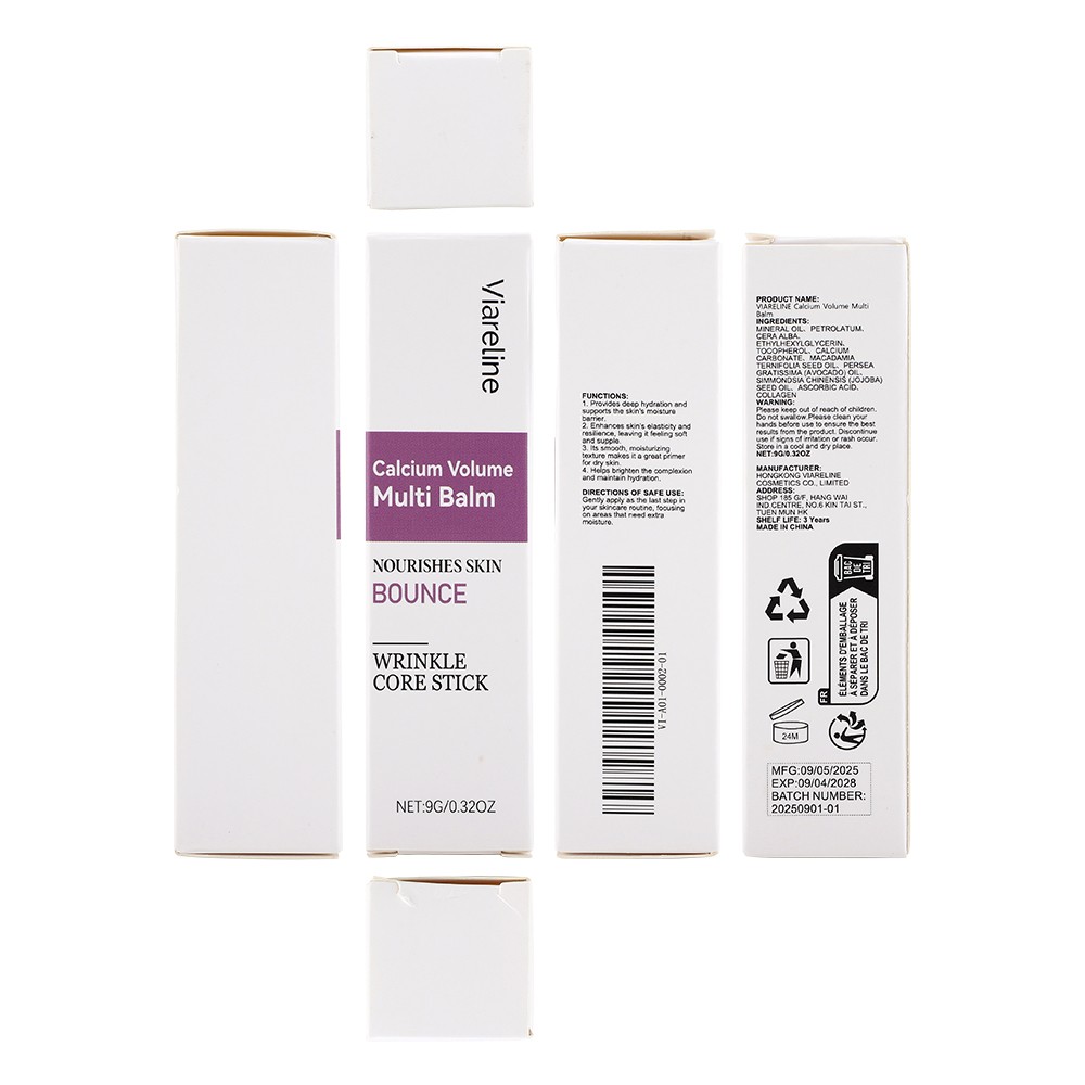 2Pack Collagen Moisturing Stick Calcium Volume Multi Balm Wrinkle Core Stick USA