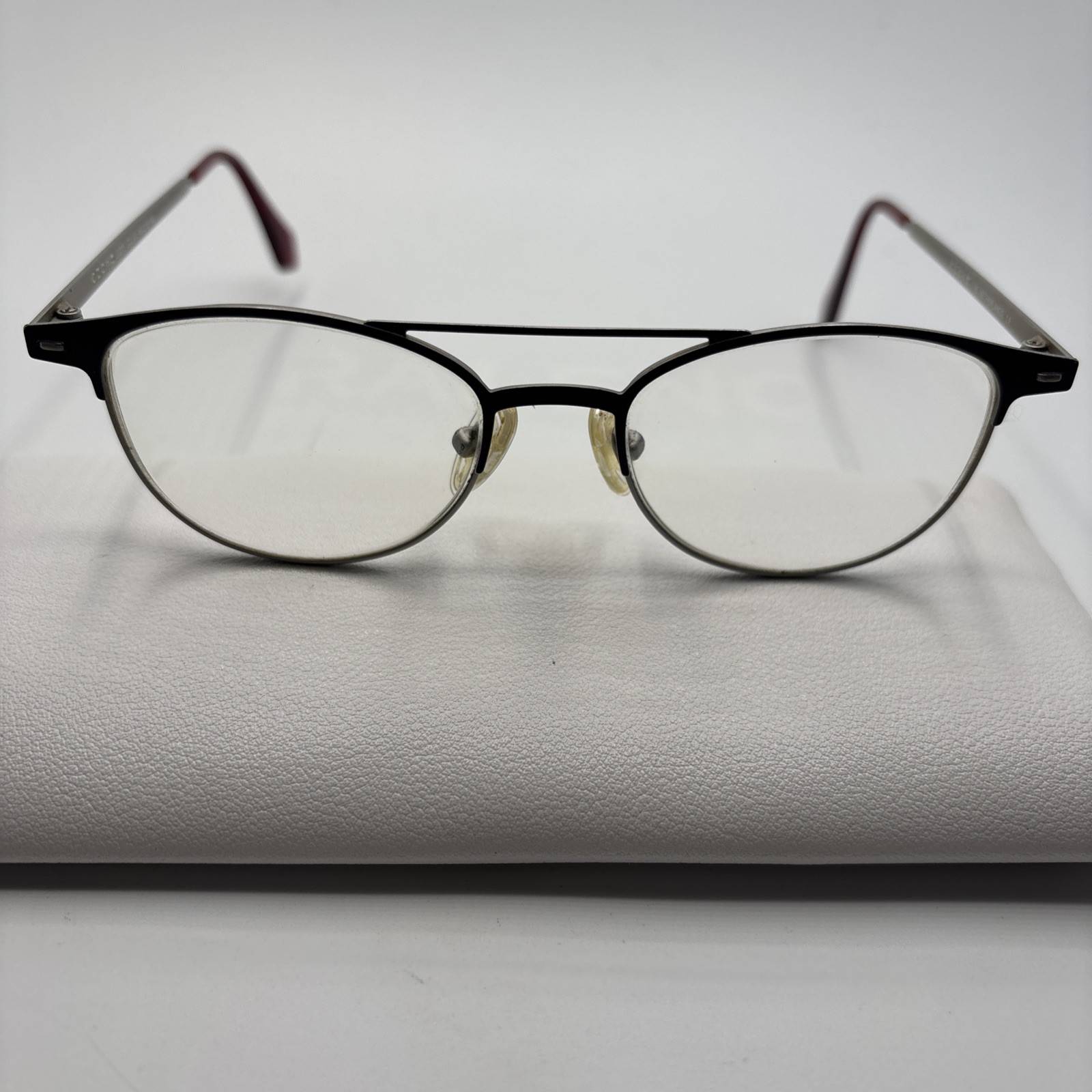 CZONE THE NETHERLANDS L3205 COL.80 Eyeglasses Frame 48-18-140mm Gray Round #C181