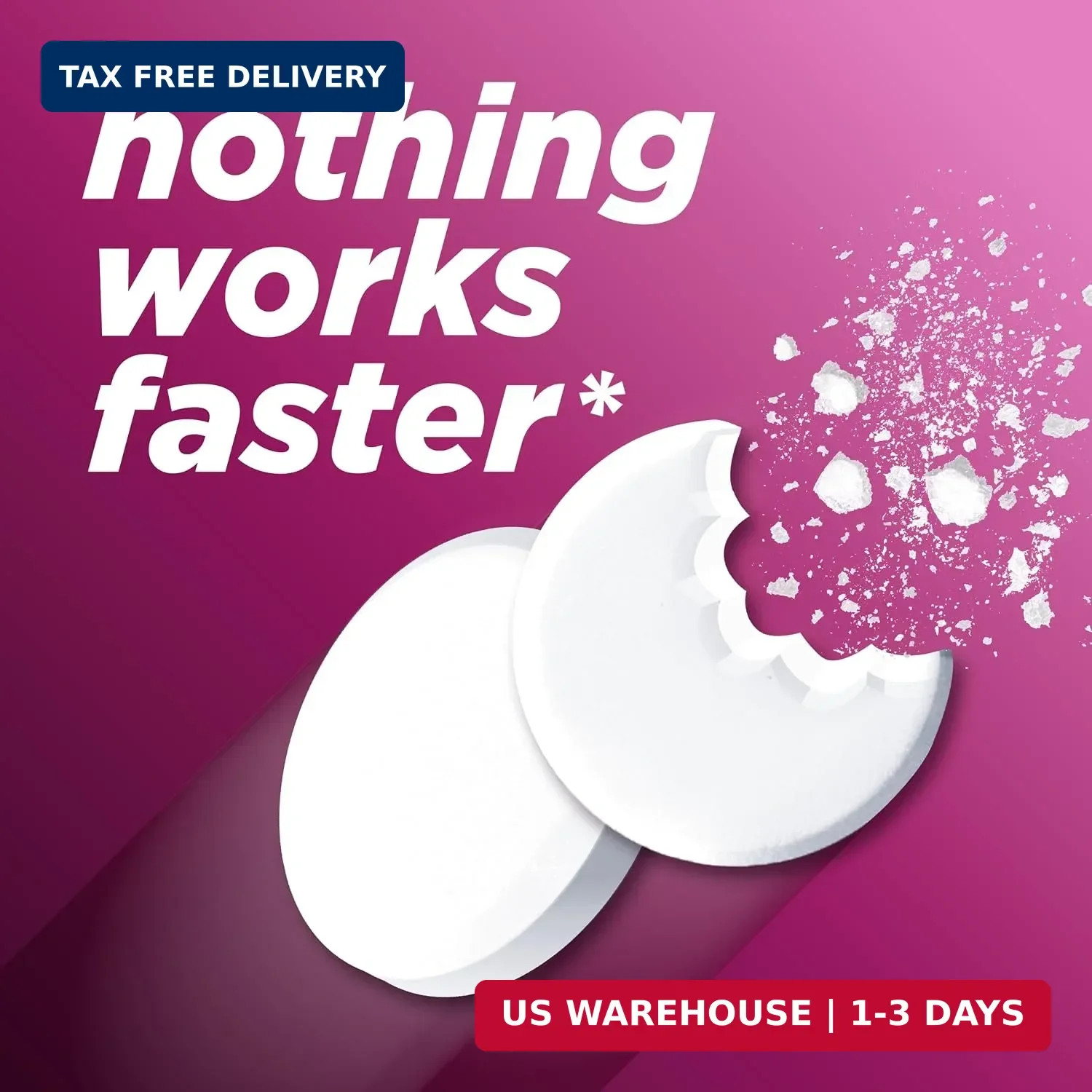 Alka-Seltzer Cold, Cold & Cough Fast Chewable Tablets, Cough Medicine, Multi-Sym