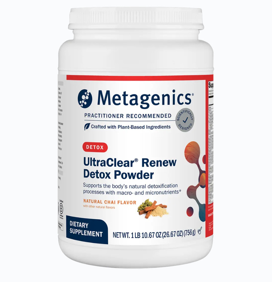 Metagenics UltraClear Renew Detox Powder Chai Flavor 26.67oz