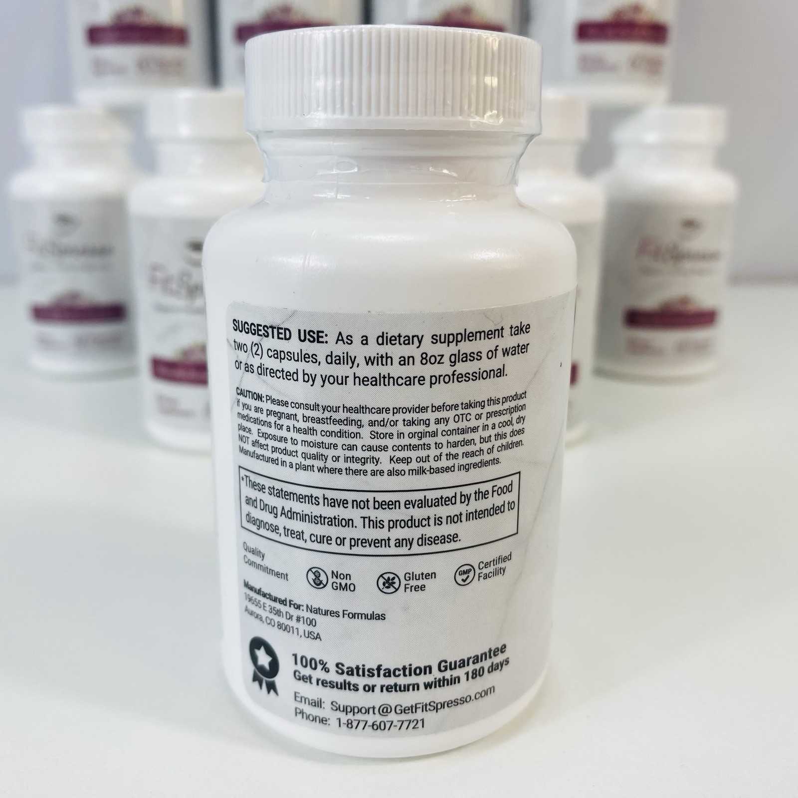 FitSpresso – Healthy Weight Loss Support Supplement Pills – 15 Bottles 01/27