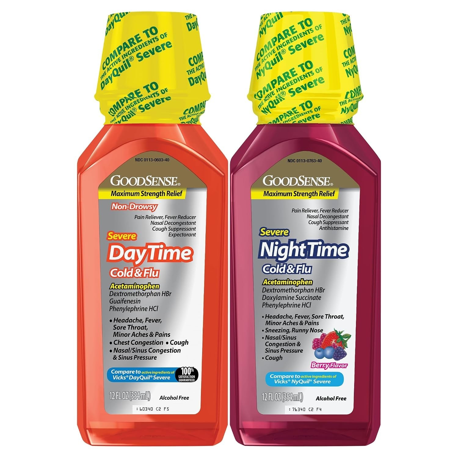 Max Strength Cold & Flu Relief Pack – Day & Night Formula