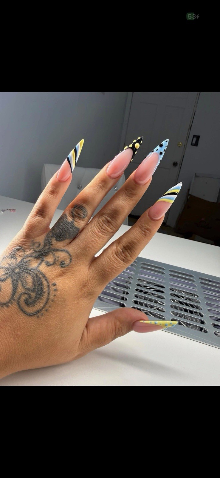 Press on nails toes and more