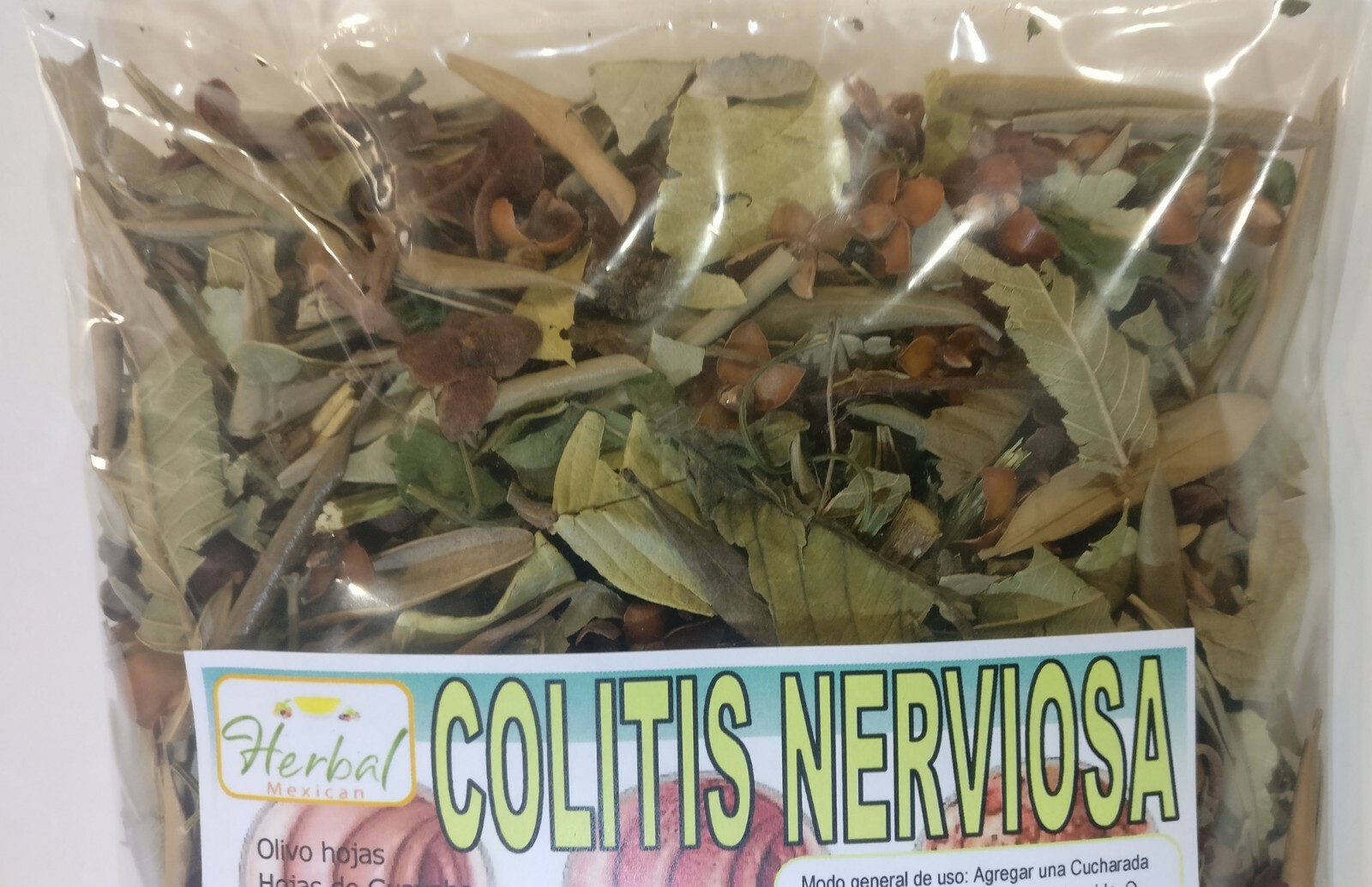 Colitis Nerviosa Te Ulcerative colitis aid 3oz Natural Tea Mexican Blend !!!
