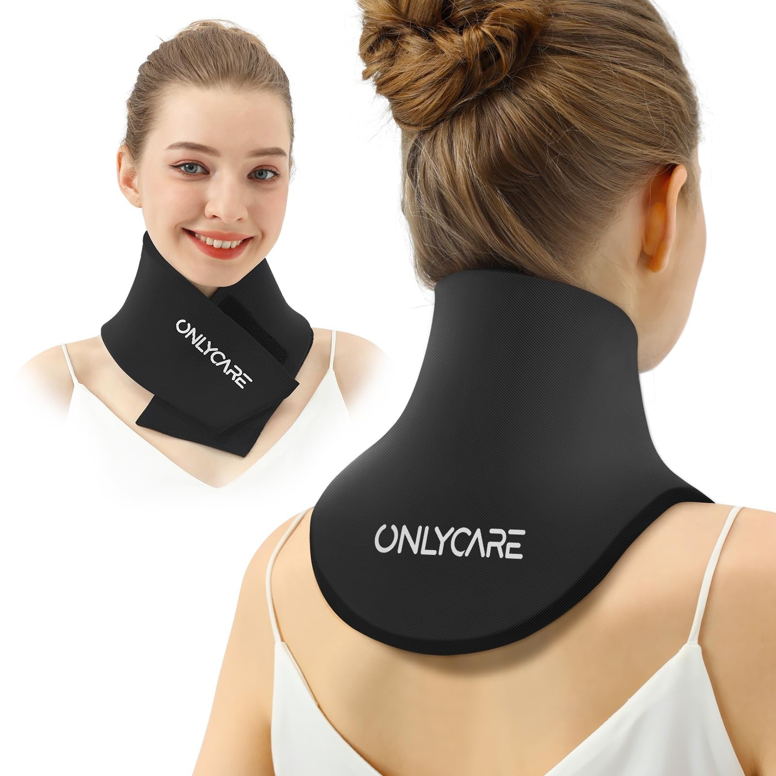 Neck Ice Pack Wrap – Reusable Hot & Cold Gel Compress for Pain Relief, Swelling,