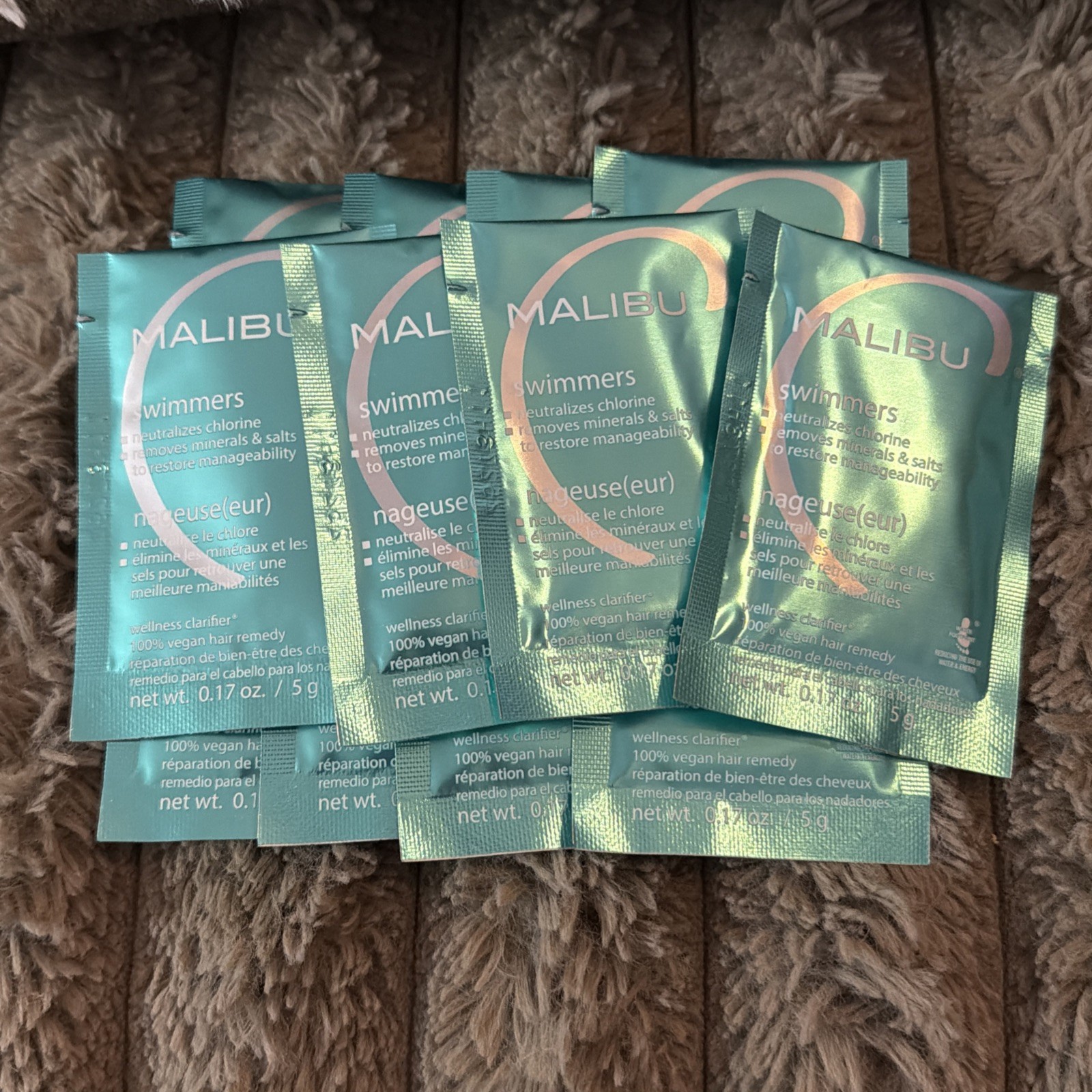 Malibu C Wellness Hair Remedy – 0.17 oz – 12 Packets – Swimmers