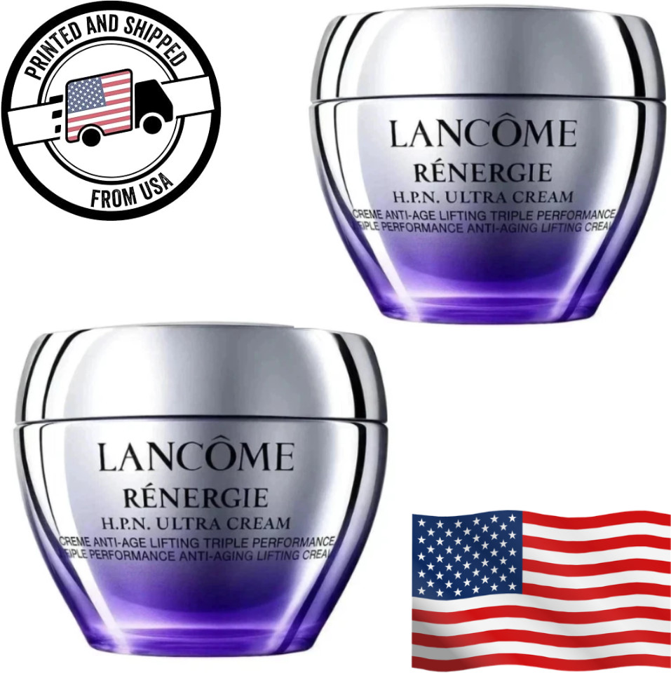 New with box (pack 2)Lancome Renergie HPN ULTRA Cream 1.69 oz/50ml free shipping
