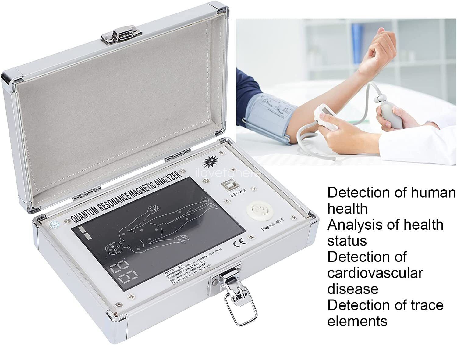2025 New 4TH Gen Quantum Resonance Magnetic Body Analyzer In English & Spanish