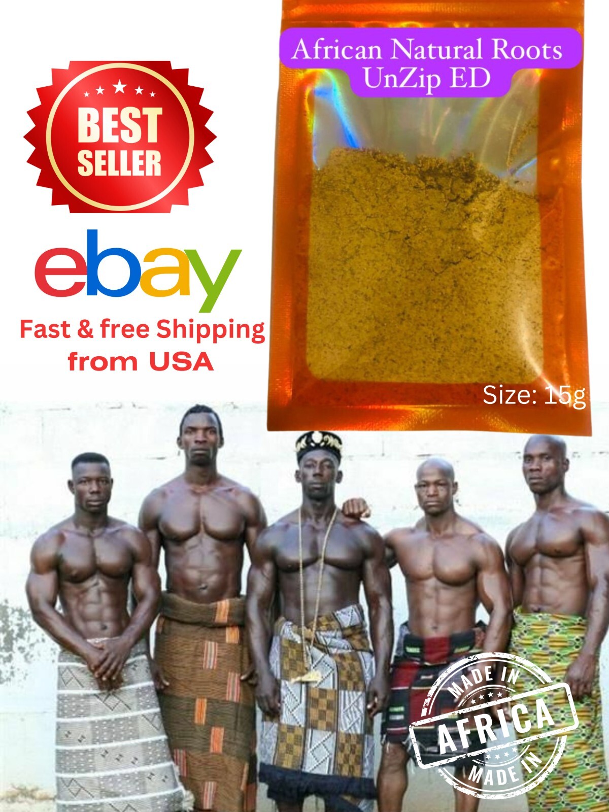 African Holistic Enhancement Libido, Improves Mood, Original From West Africa