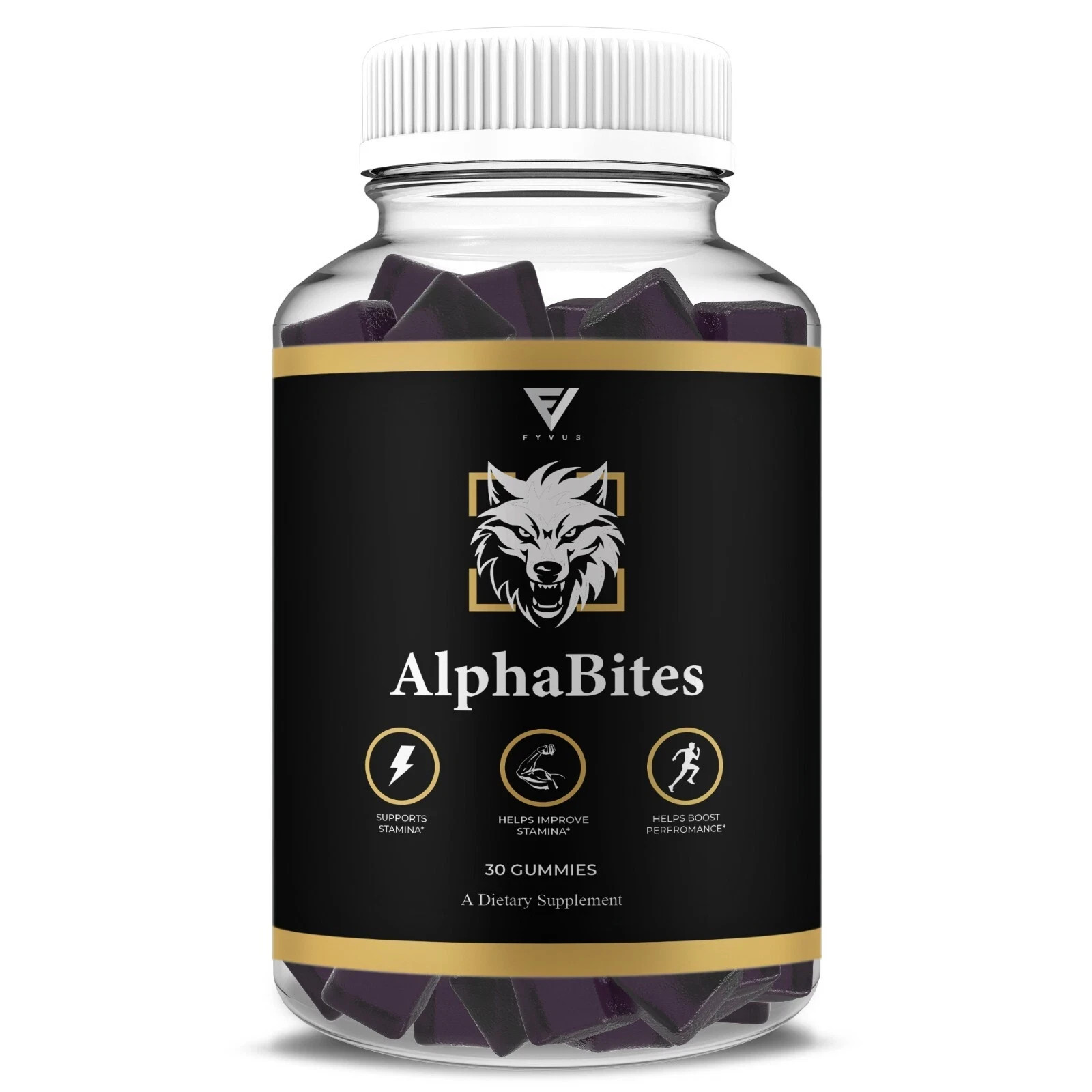 Alpha Bites Gummies AlphaBites Max Performance Gummy for 1 Month