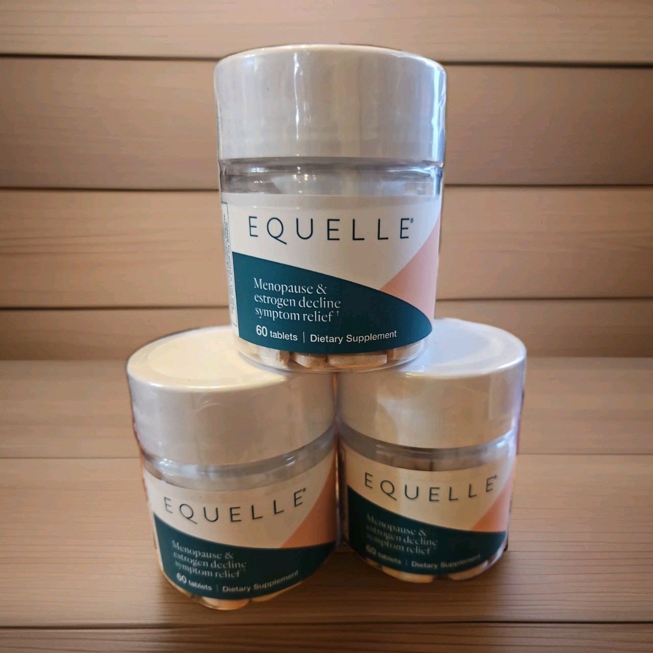 EQUELLE MENOPAUSE X3 SYMPTOM RELIEF 180 Tablets Dietary Supplement Exp 06/2028