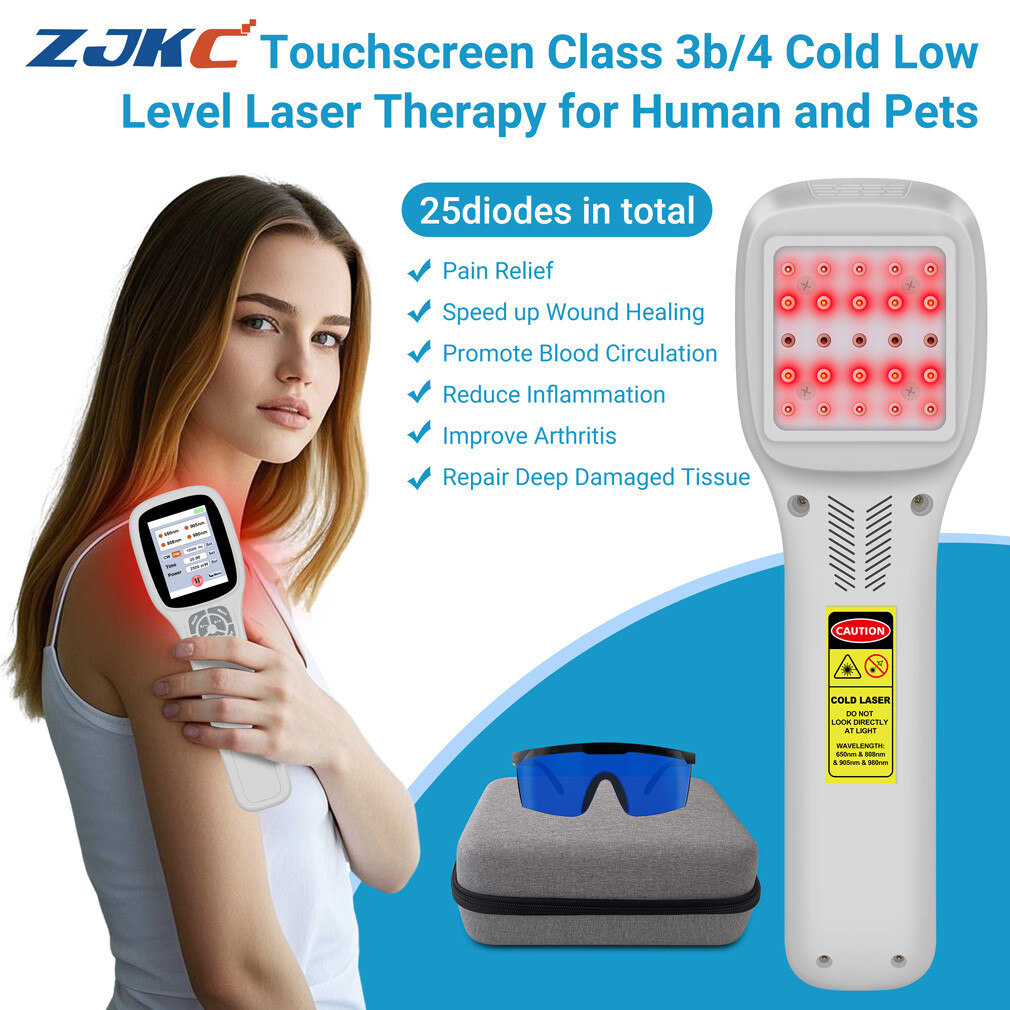 650nm 808nm 905nm 980nm LLLT Cold Laser Therapy Device For Human and Dogs Pain