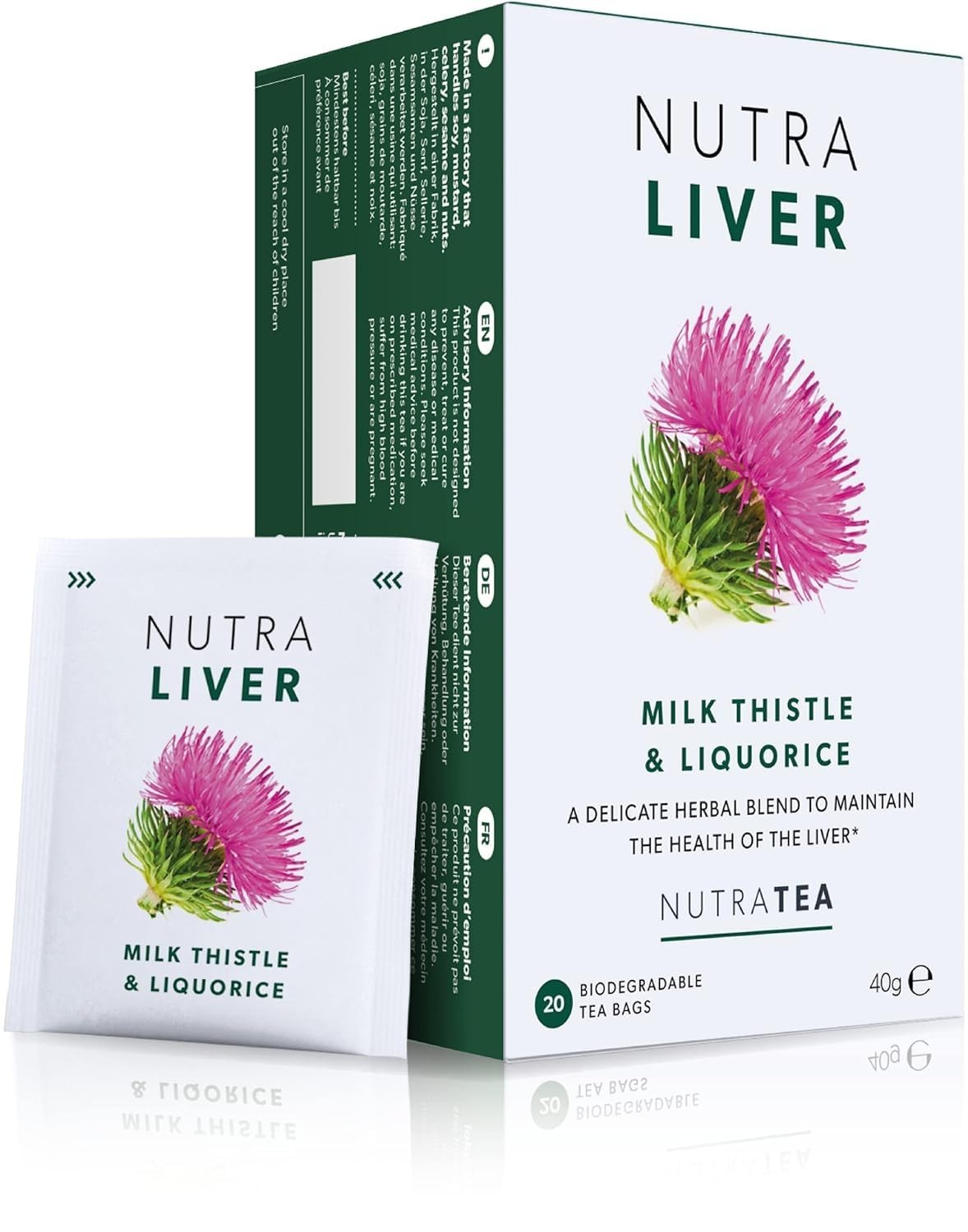 NUTRALIVER – Detox Tea for Liver Cleansing and Support