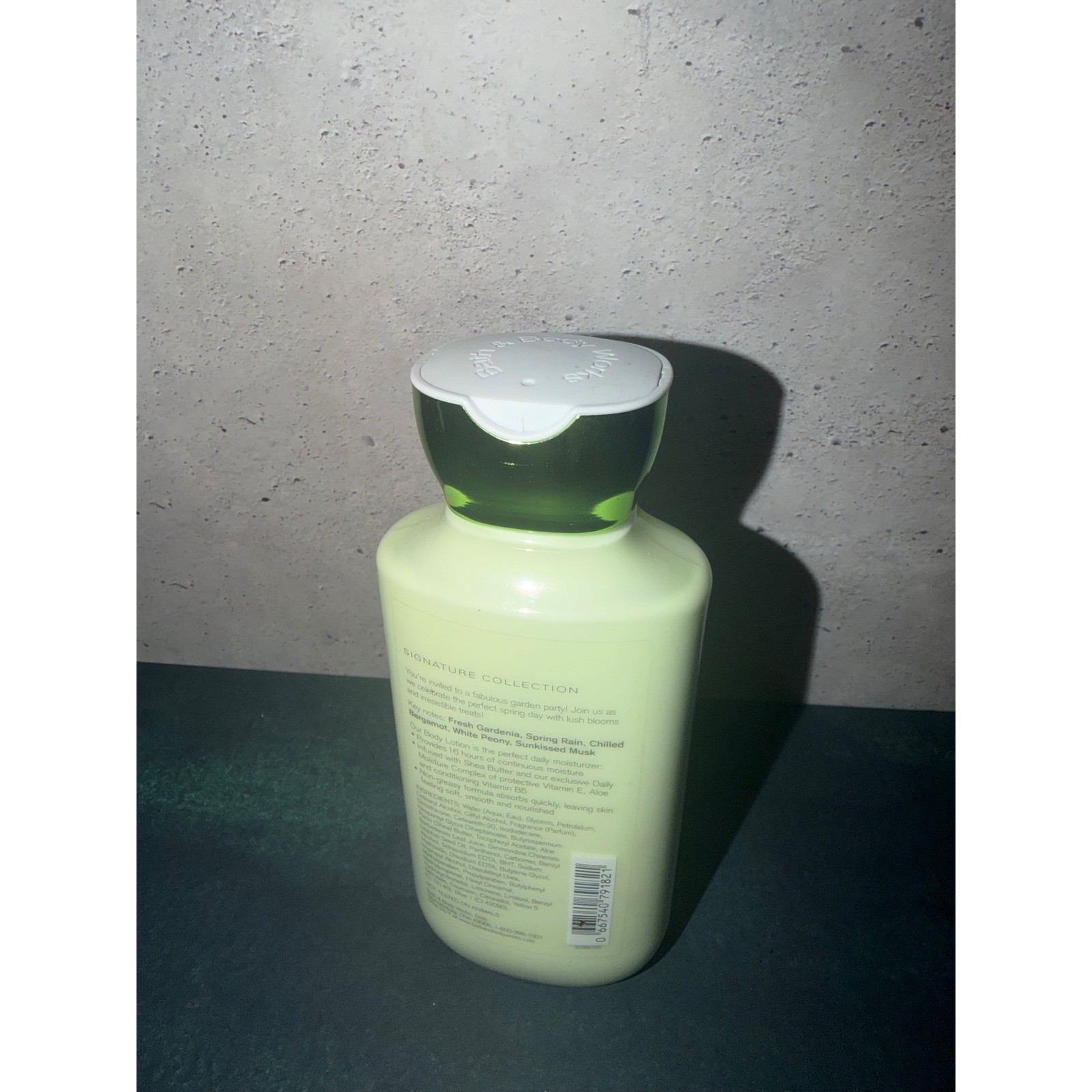 Bath & Body Works Gardenia & Fresh Rain Shea Vitamin E Body Lotion