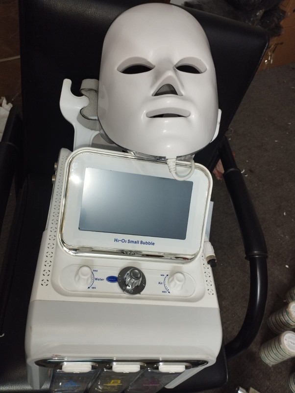 6-in-1 H2-O2 Hydra Facial Machine Small Bubble Beauty Spa System Original New