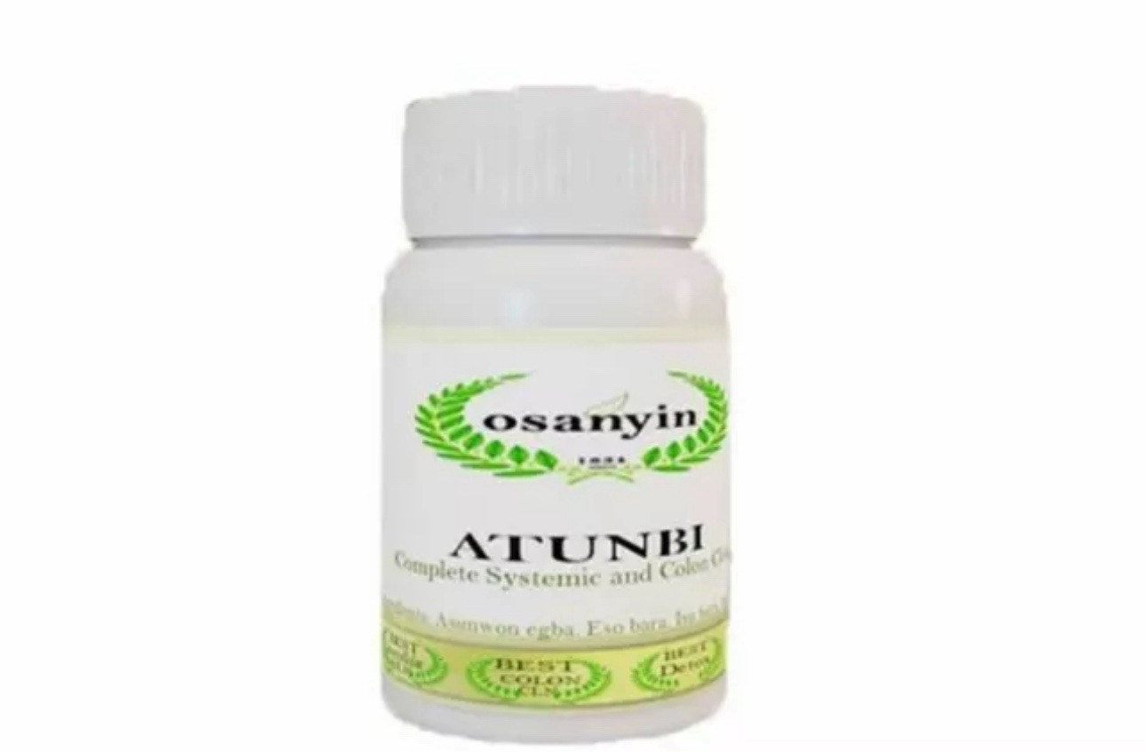Osanyin Atunbi Complete Systemic Colon Cleanse 1 Capsule De Wormer & Weight Loss