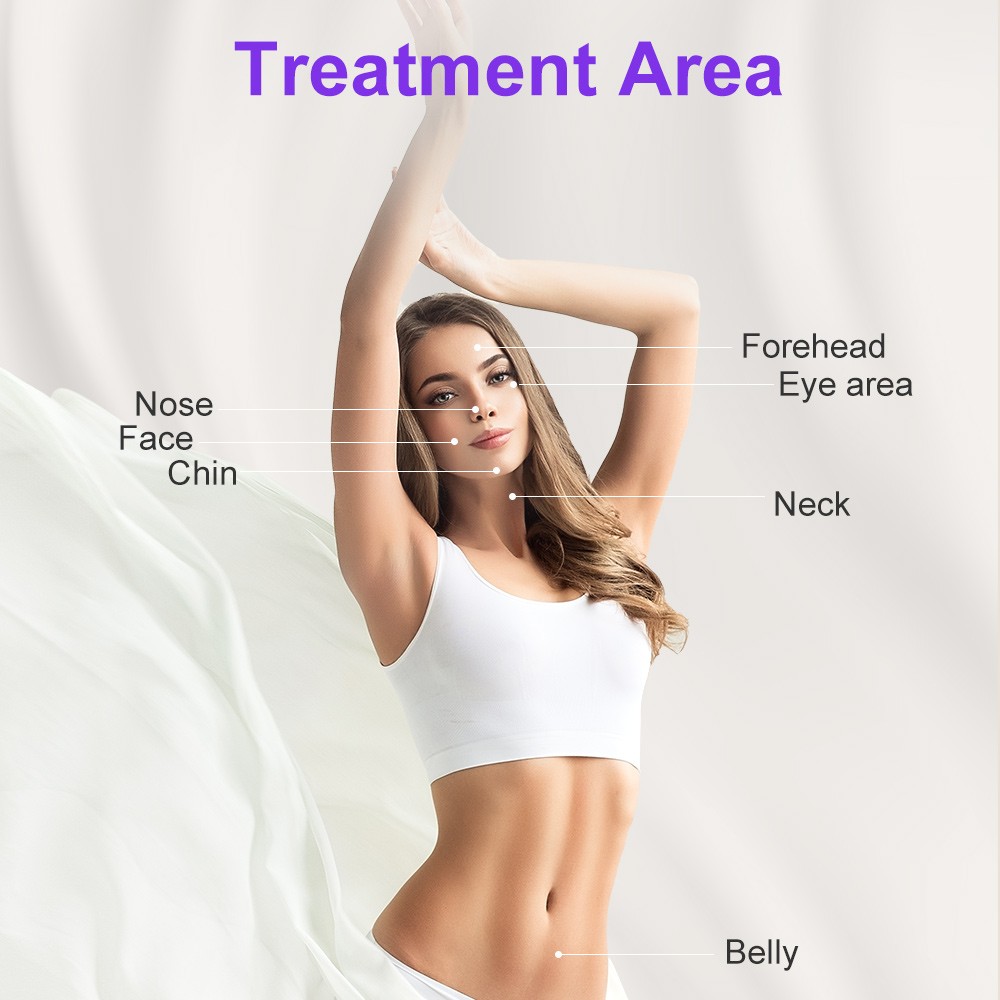 2in1 Micro-n-eedle Machine Cold Hammer Anti Scars Spot Skin Smoothing Beauty
