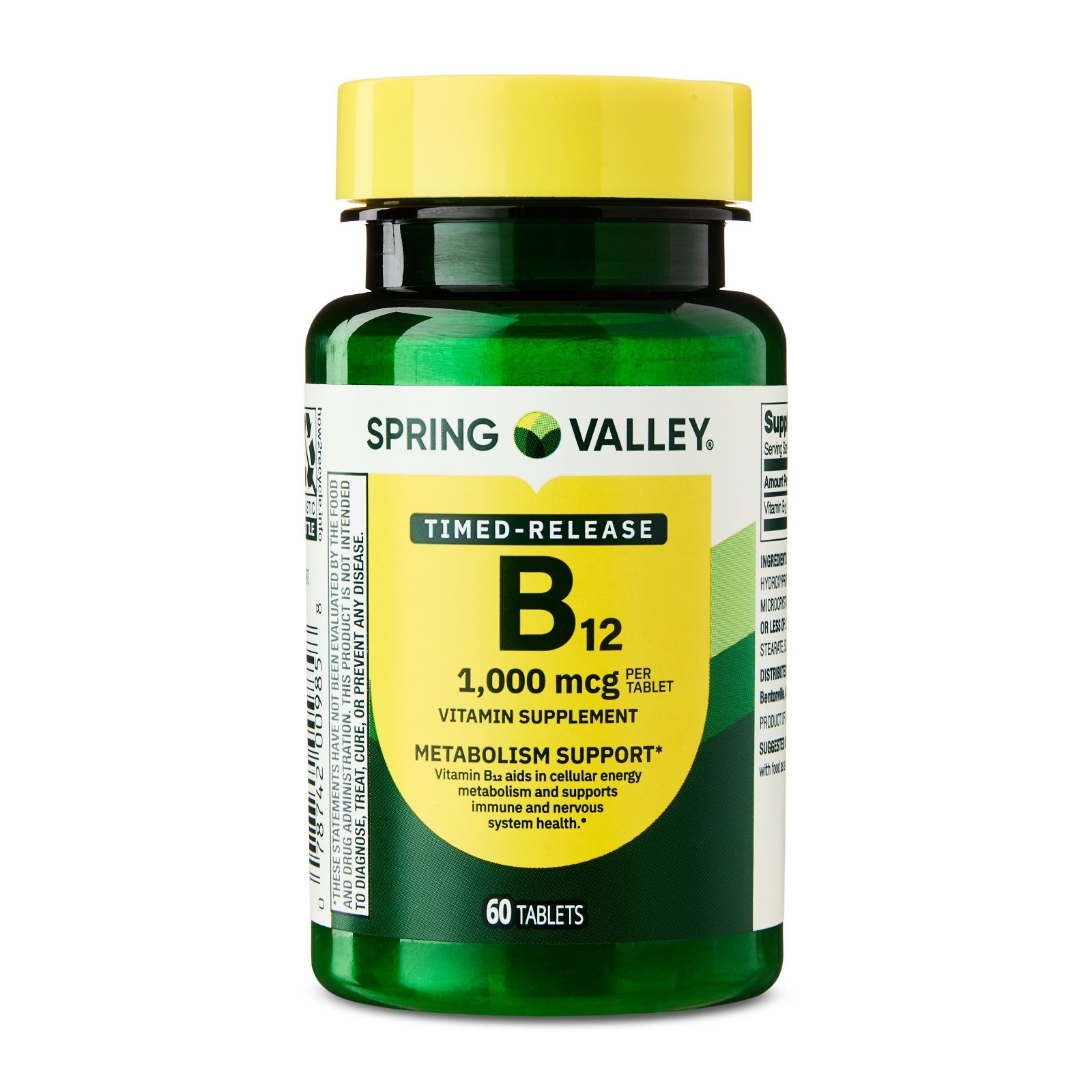 Spring Valley Vitamin B12 1000 Mcg Timed Release Tablets, 300 Count ( 1 PACK )