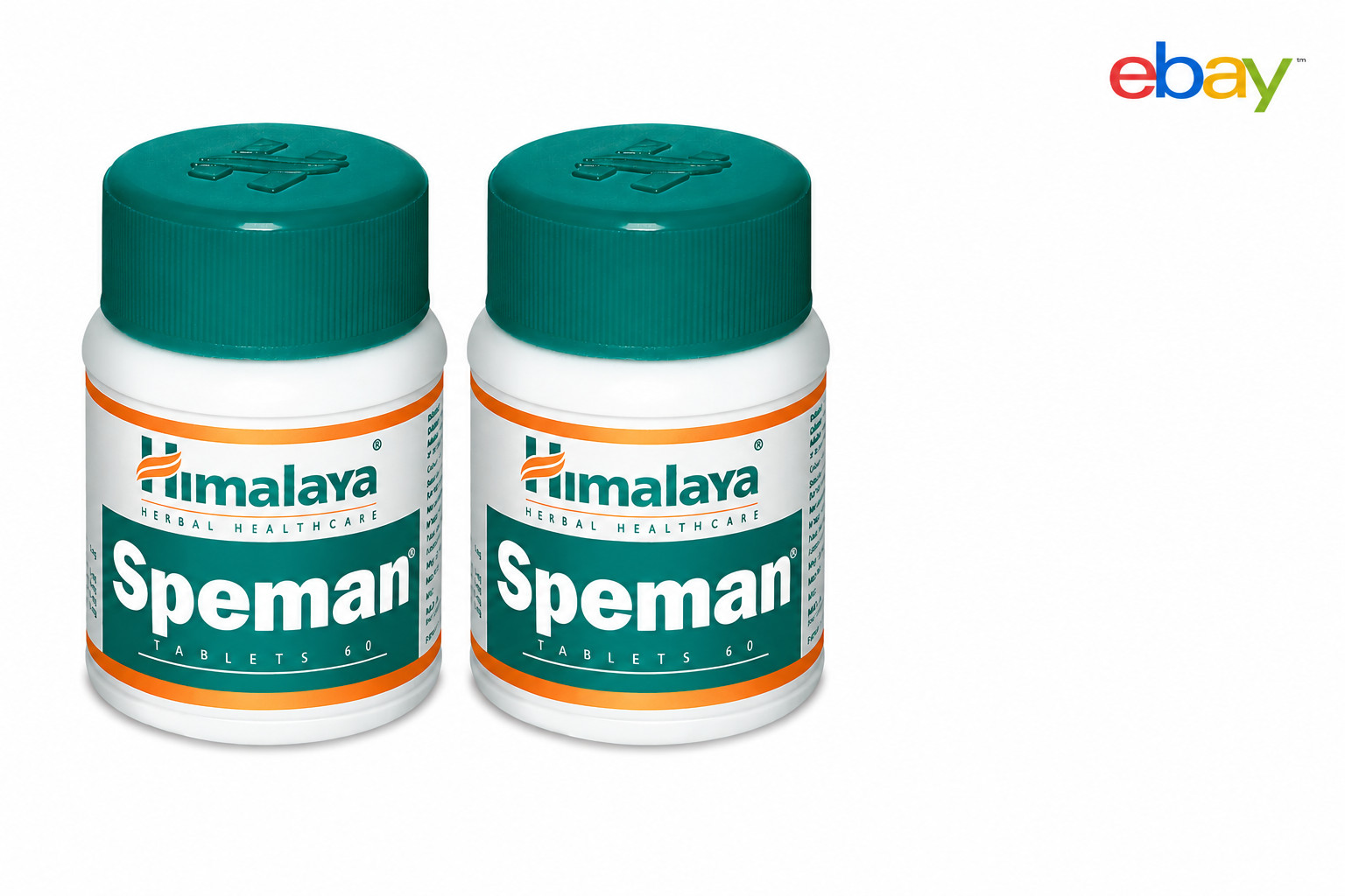 2x Himalaya Speman 60 Tabs | Ayurvedic Herbal Wellness Formula | Free Shipping