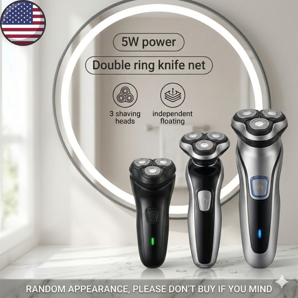 Blackstone Electric Shaver for Men 3D Floating Blade Rechargeable Beard Trimmer