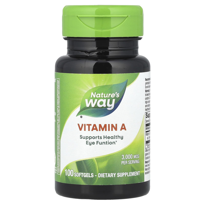 Nature’S Way Natures Way Vitamin A High Potency Supports Healthy Eye Function