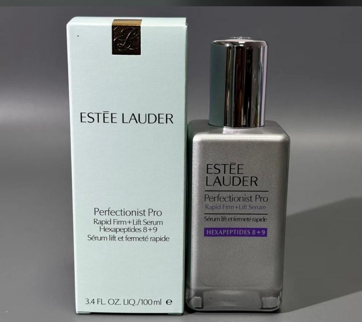 Estee lauder perfectionist pro rapid firm lift serum hexapeptides 8+9, 3.4fl New