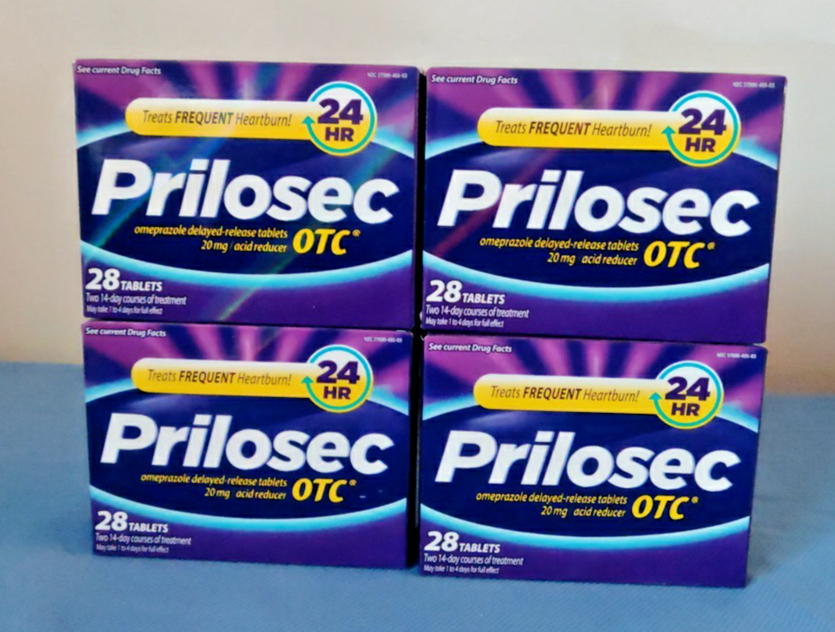 X4 New Prilosec OTC 24HR Acid Reducer 20mg – 28 Tablets Each Box Exp. 09/2027