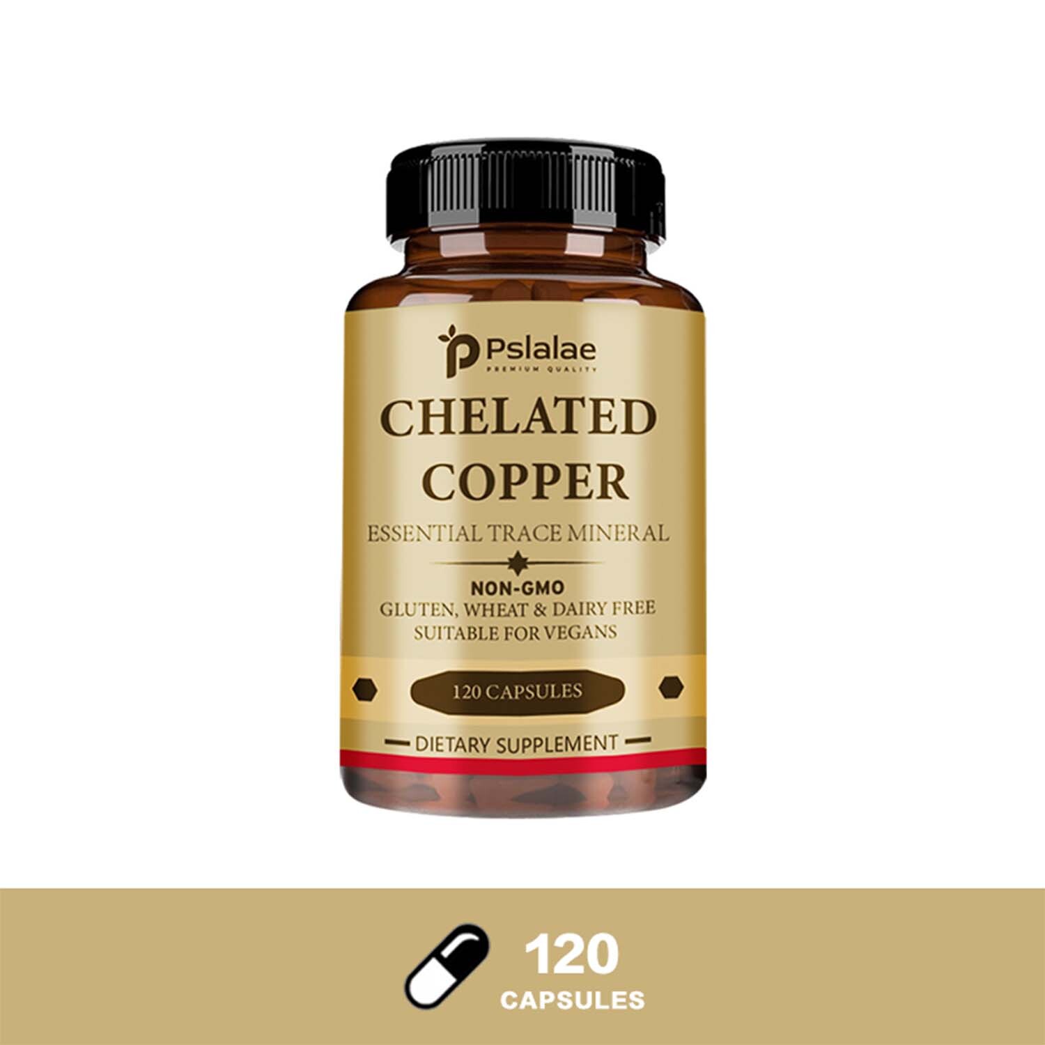 Chelated Copper Capsules – for Collagen Production, Supports Connective Tissue