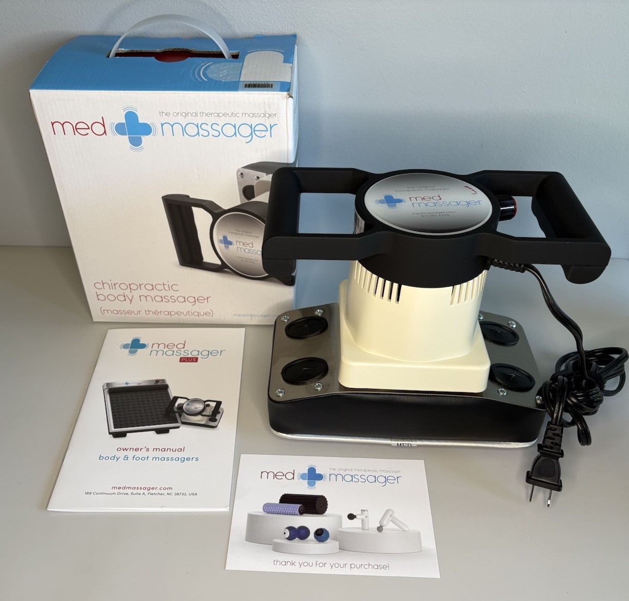 New MED Massager MediMassager Body Deep Tissue Therapy Chiropractic MMB04