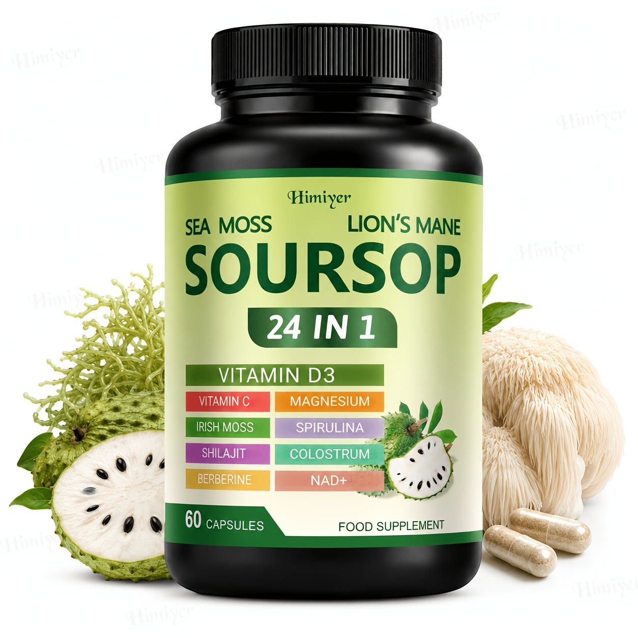 SOURSOP Capsule – Digestion & Immune Support, Antioxidant Support