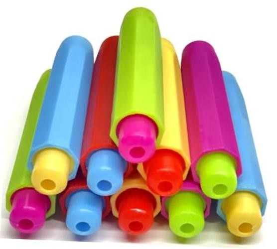 Chalk Holders Set, 10 Pack Adjustable Clips, 3.74 inch Length, Multi-Color,