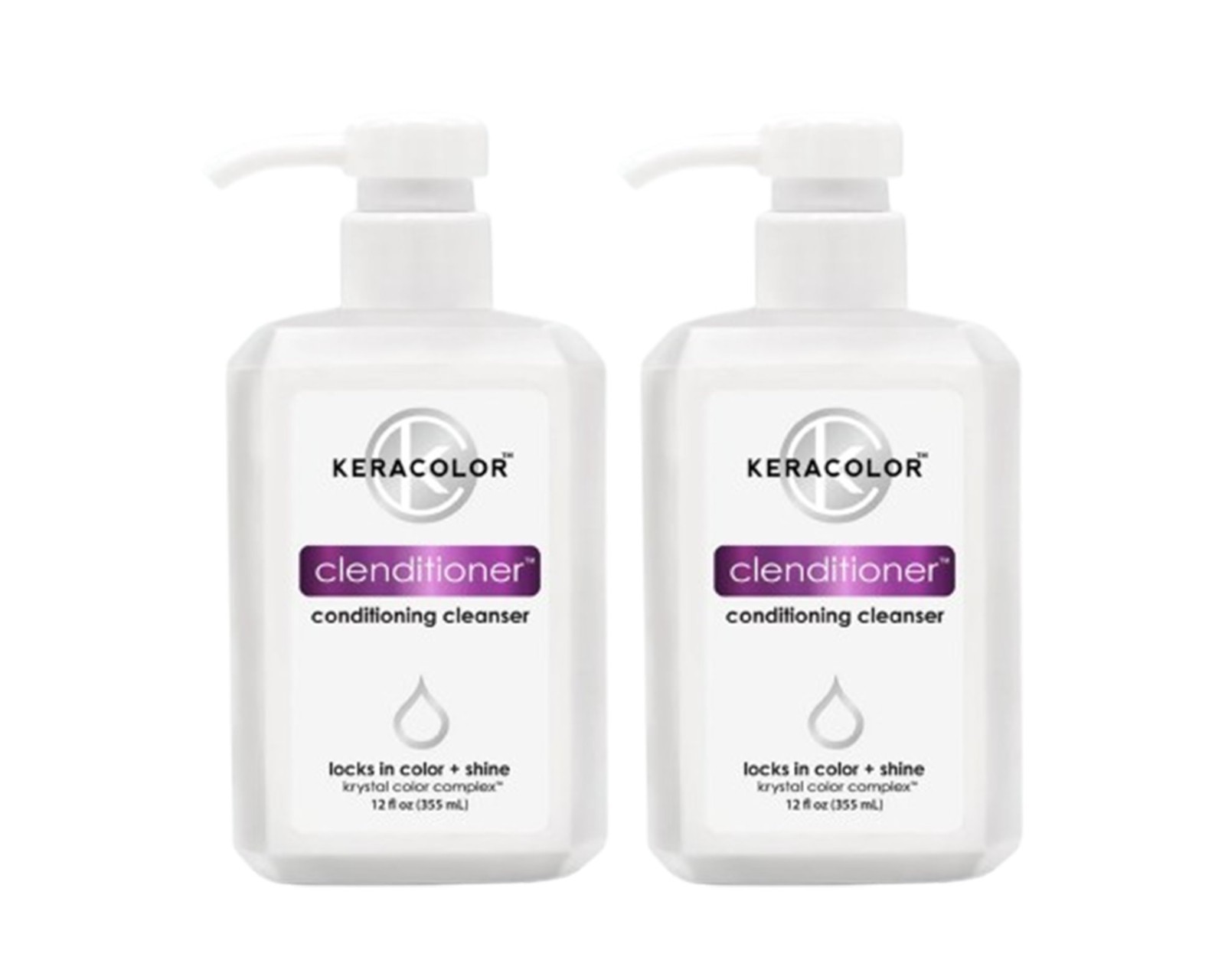 Keracolor Color + Clenditioner Duo Combo’s – 12 oz each – Choose Yours
