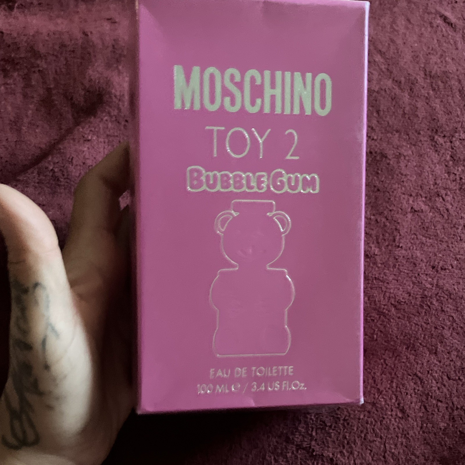 Moschino Toy 2 Bubble Gum Eau de Toilette Spray, 3.4 fl oz Regular Size
