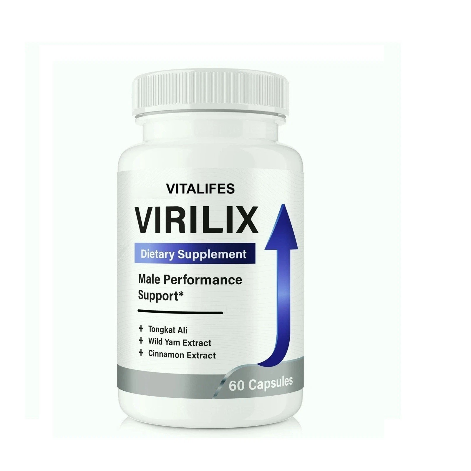 Virilix ed Pills Advanced Male Strong Formula for Performance & Energy 60ct