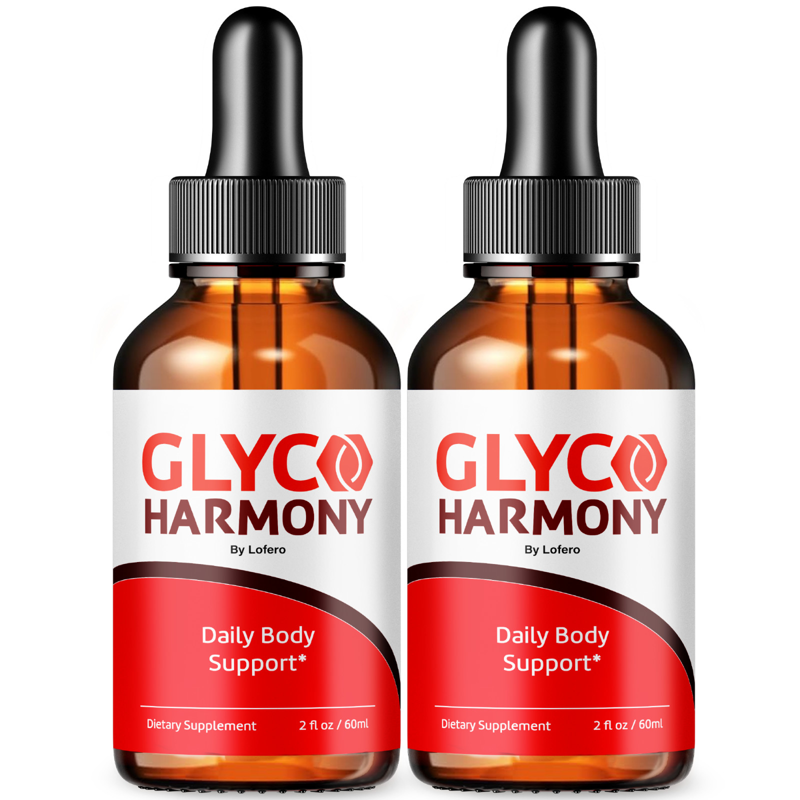 (2 Pack) Glyco Harmony Drops Support Blood Sugar GlycoHarmony Glycogen (4 oz)