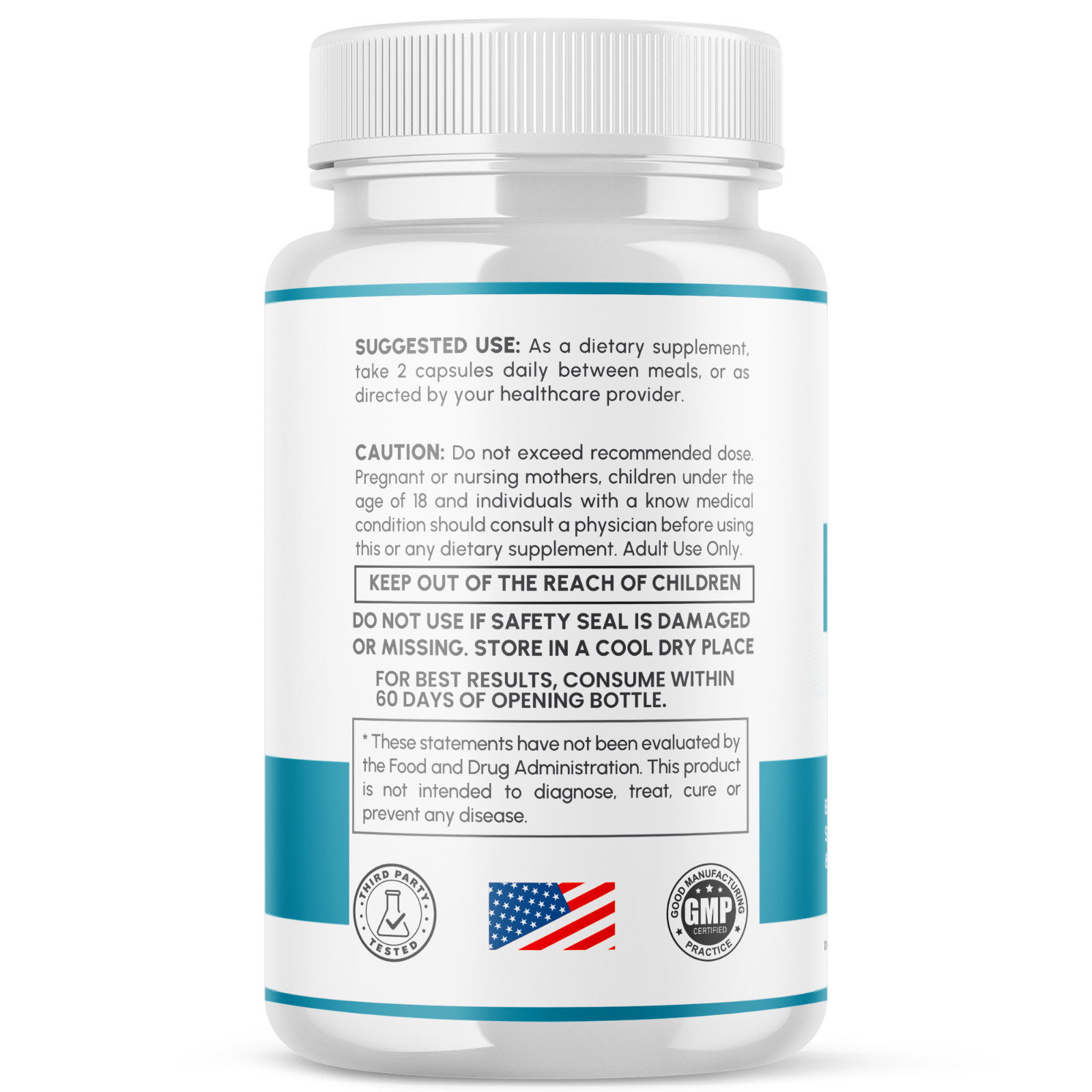 (1 Pack) Nervetin Advanced Nerve Support Strength Formula Nerve Tin 60 Capsules