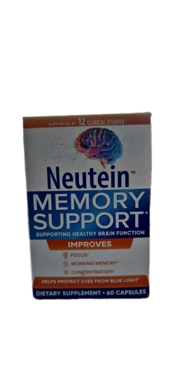 Neutein Memory Support 60 Capsules per bottle EXP 02/2027
