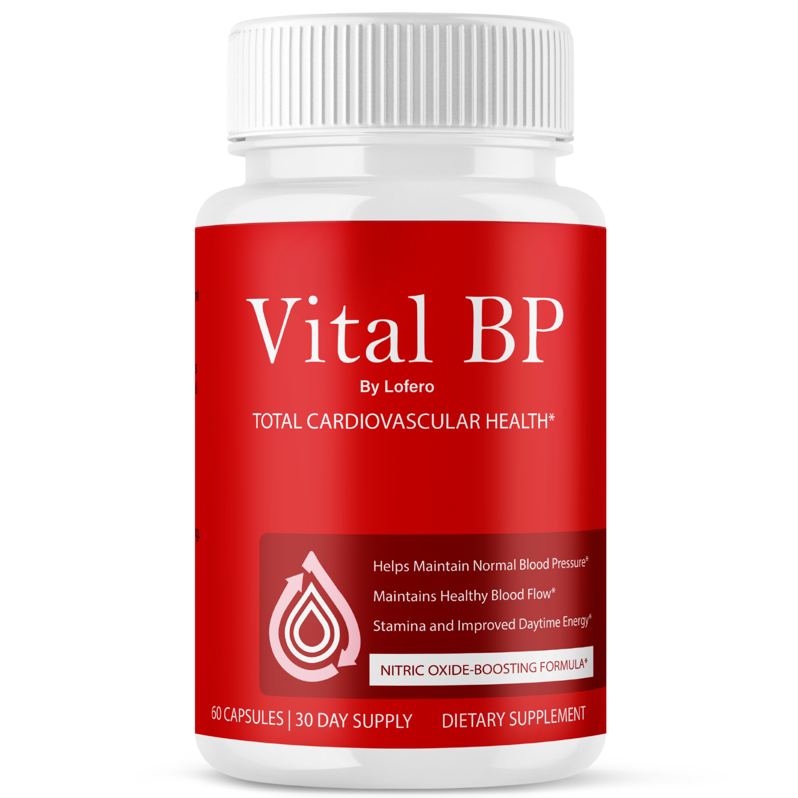 Vital BP Capsules VitalBP Total Cardiovascular Health Supplement Pills (60 ct)