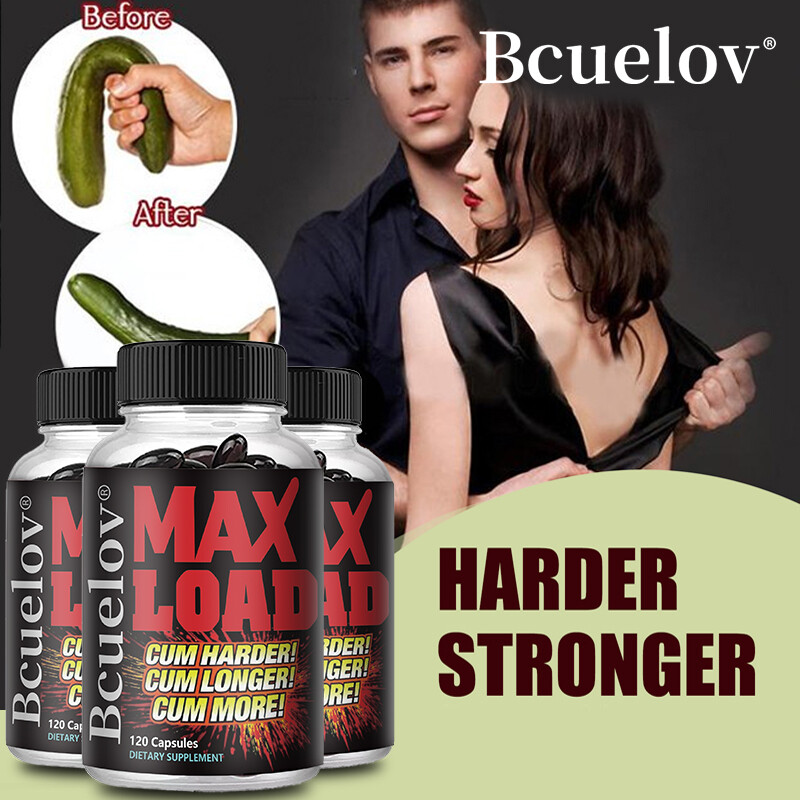 Max Load for Men – Contains Maca, Horny Goat, Vitamins, Tribulus -Muscle Booster