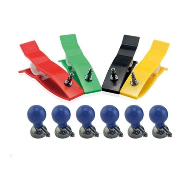 Suction electrode & Limp Clamp Silver chloride plated