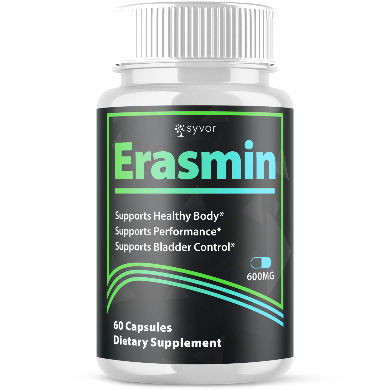 (1 Pack) Erasmin Advanced Max Support for Daily Wellness Eras Min 60 Capsules