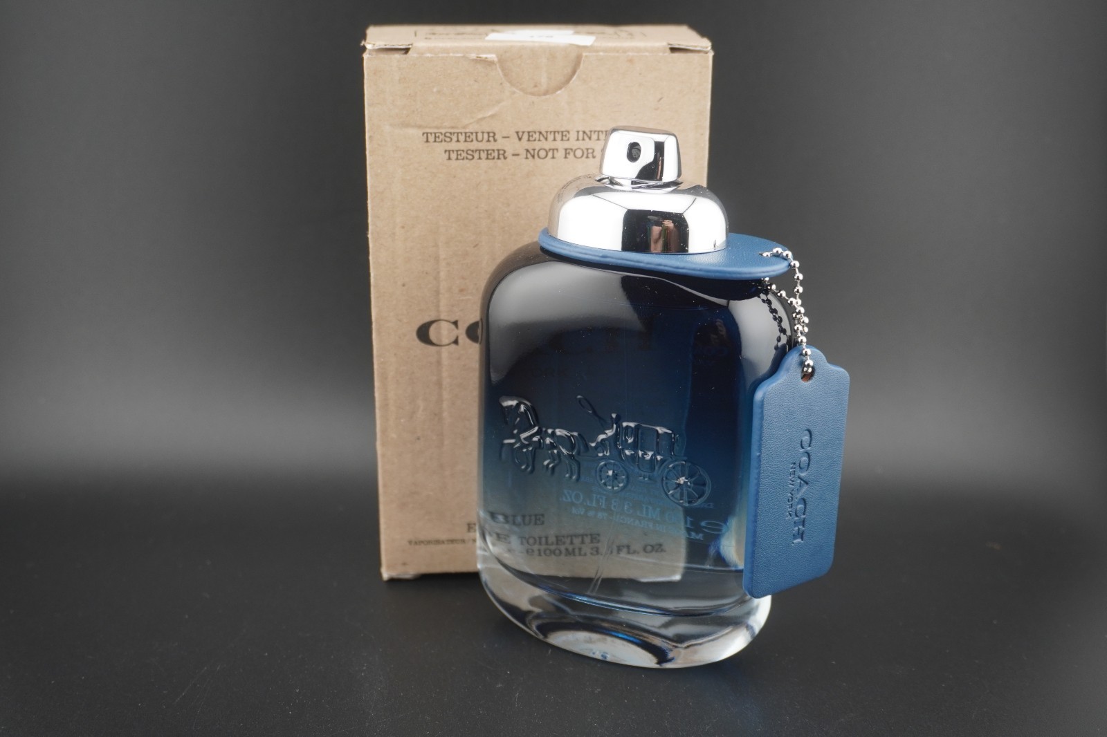 COACH NEW YORK BLUE EDT 3.3 / 3.4 oz New Tester In Box