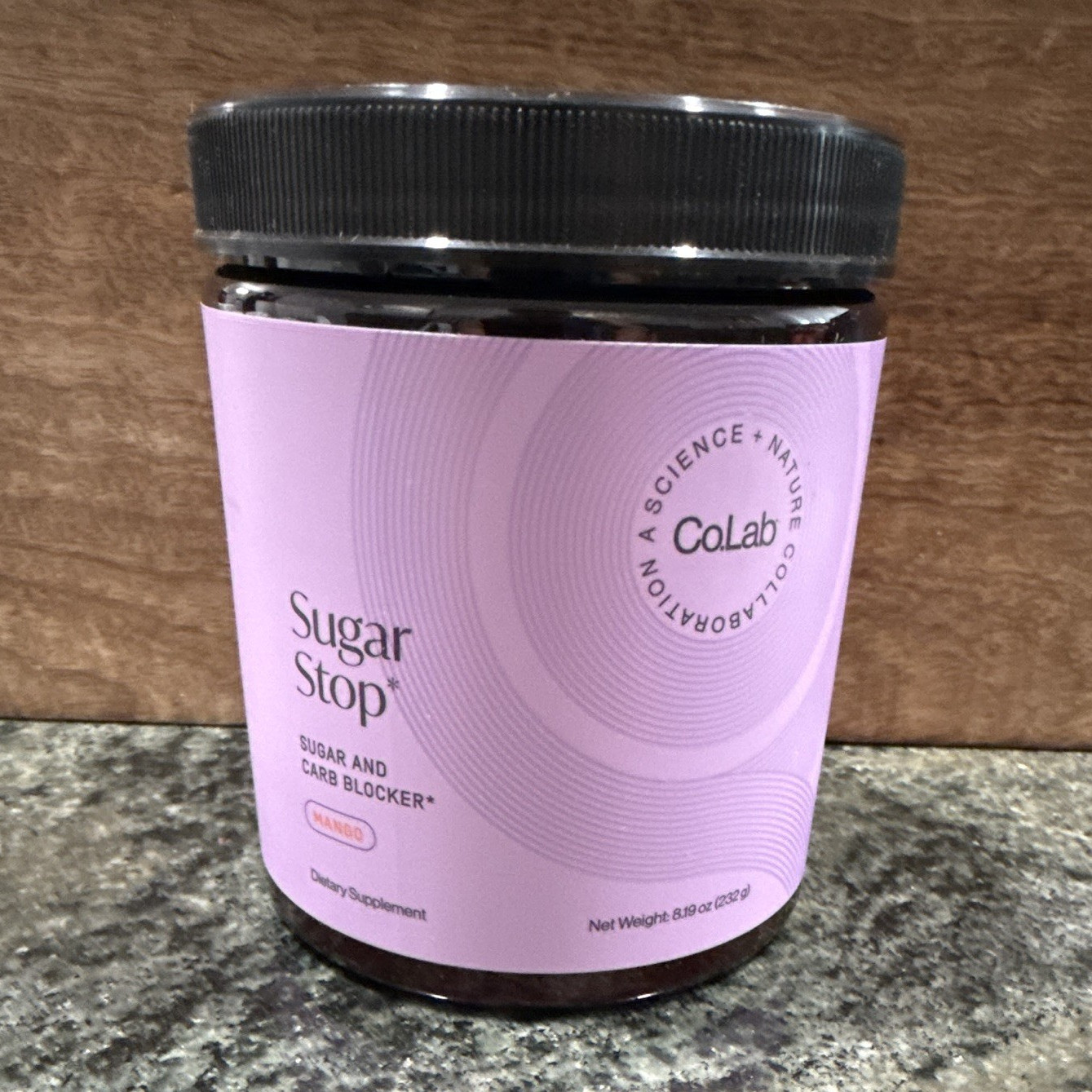 CoLab Sugar Stop Sugar & Carb Blocker Mango Weight Loss Supplement 8.9 oz
