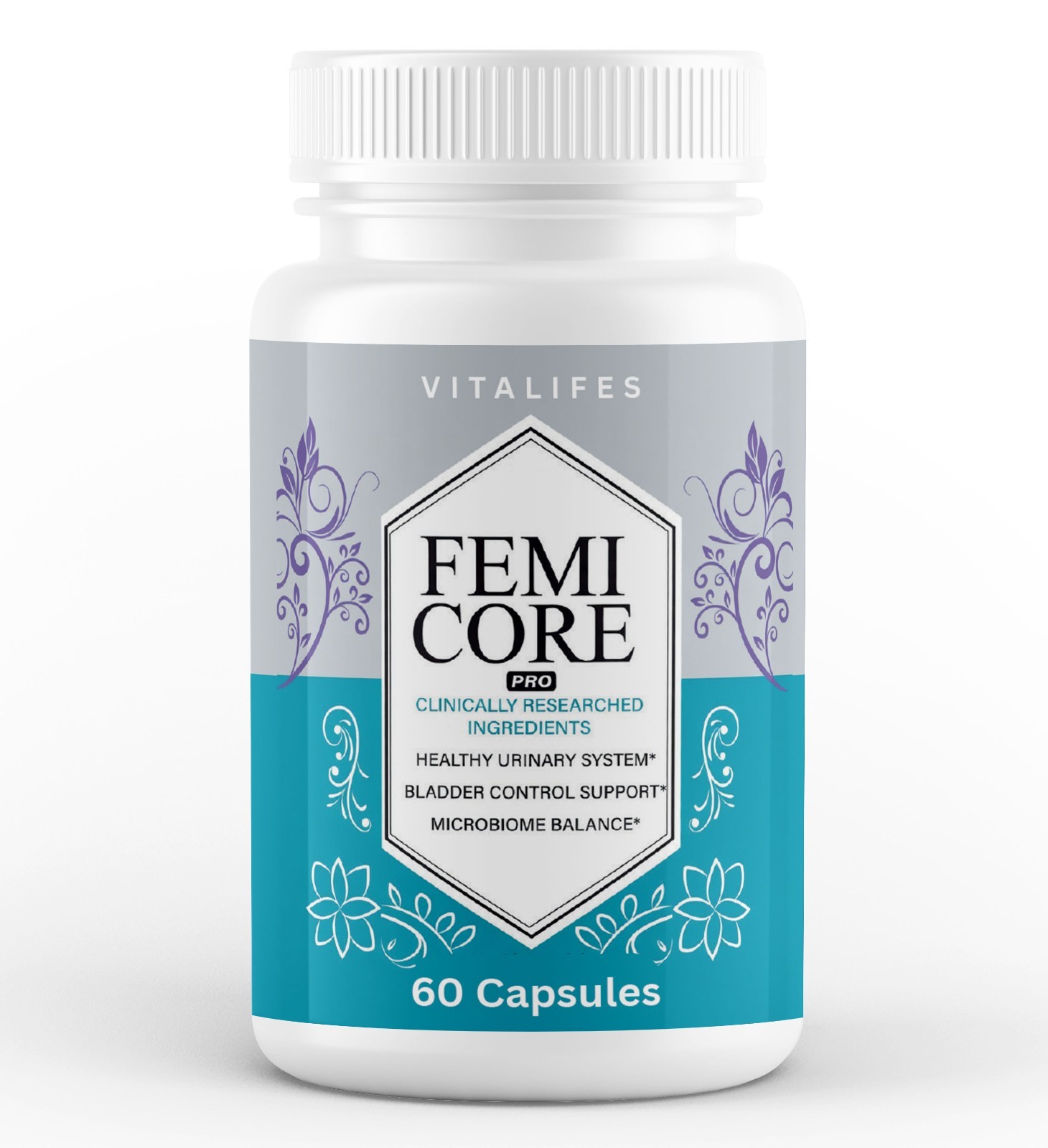 (1 Pack) Femicore for Women Advanced Wellness Max Support Femi Core 60 Capsules